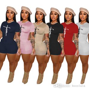 Designer Kleding Dames Trainingspakken Zomer Sportoutfits Dames Tweedelige Shorts Set T-shirt met korte mouwen en korte broeken Joggingpakken