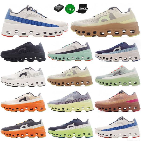 Diseñador Cloud 5 Cloudmonster Oon Nova zapato stwift casual corriendo para hombres corriendo zapatos de senderismo al aire libre primavera espuma de verano tenis entrenadores deportivos