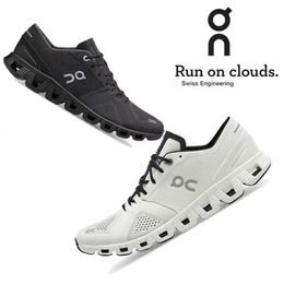 Designer Cloud X1 Designer hardloopschoenen voor heren Dames Zwart Asfaltgrijs Alon Wit Niagara Blauw Oranje Zeegroen Olijf ademende herensneakers lifestyle sport