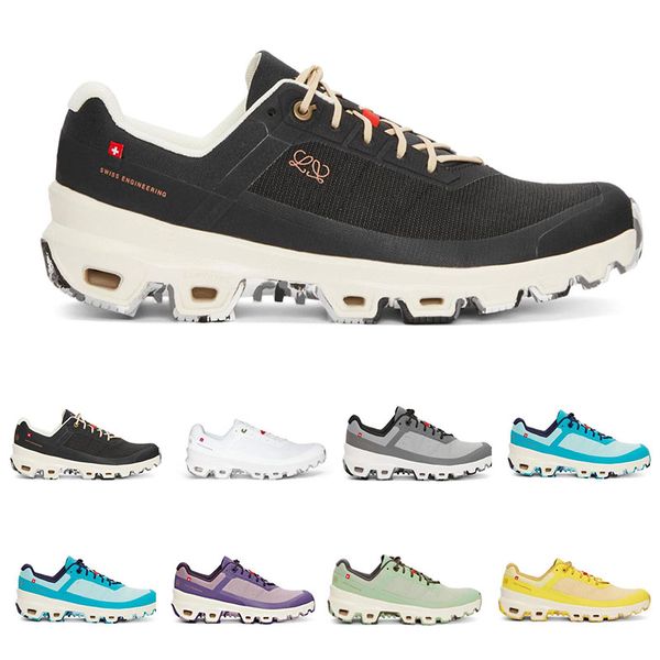 Designer Cloudventure X Chaussure de course suisse en nylon Femmes Hommes Chaussures de course Baskets Sports toile de polyester recyclé et baskets en maille