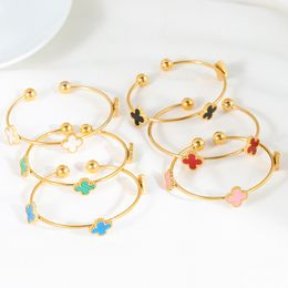 Designer Clover Bracelet Classic 4 / quatre feuilles de trèfle Bracelets bracelets bracelet bracelet