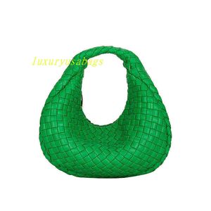 Sac d'embrayage de créateur Botegavenetas Baguette en cuir tissé sac en soirée Sacs pour femmes Green Handbag 22.5x17.5x15cm 5dfy