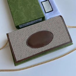 Designer clutch bag voor dames schoudertassen Veel kaarthouders Echt lederen handtassen