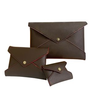 Sac d'embrayage de designer kirigami pochette enveloppes 3-en-1 pochette tous les jours iPad papier lèvres de lèvres chéquier clés de passeport clés cartes de protection de luxe.