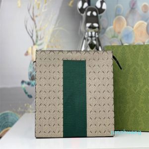 pochette design sac à main de luxe pour hommes marque de lettre double avec sangle rouge-vert portefeuilles de mode sac à main cion