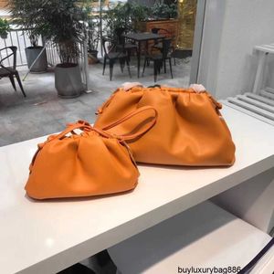 Bolsos de embrague de diseñador BottegavVeneta Bolsas para mujer Estilo tejido Bolso de mujer tejido de cuero 2024 New Star Manija de un hombro con bolsa de nube HBZW