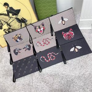 Designer koppeling Cluch Bags Luxury printing merk Purse Handtas Handtassen avondtas tas portemonnee voor vrouwen unisex clutches lederen portemonnee