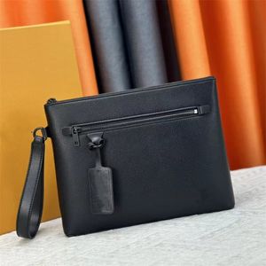 Pochette de styliste pour hommes, fourre-tout, sac à cosmétiques, portefeuilles pour femmes, enveloppe, grands sacs de lavage, sac à main en cuir pour homme