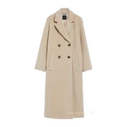 Designer Coat Womens Coat Jackets de lana Capas de la zanja de la zanja