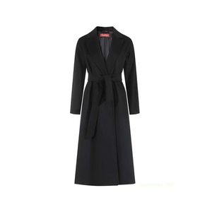 Coats de créateurs Coats de cachemire Mouilles de luxe M manteaux pour femmes Maxmaras peut être une veste à manteau long sur les femmes de taille personnalisée
