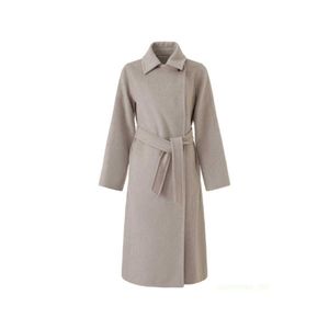 Coats de concepteurs Cashmere Coats Luxury Coats's Coats Femmes Maxmaras peut être un vêtement supérieur à manège de cachemire pour femmes de taille personnalisée de haute qualité
