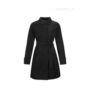 Coats de créateurs Coats de cachemire Mouilles de luxe M manteaux pour femmes Maxmaras peut être une lacet de revers noir maxmaras sur mesure