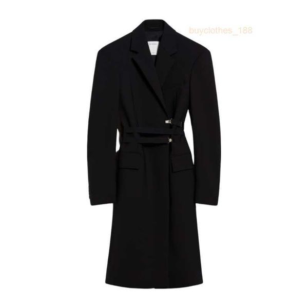 Maisons de créateurs manteaux en cachemire couches de luxe Max Maras Femmes noirs exquis tissu de laine décontractée