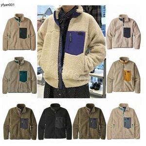 Abrigos de diseñador Chaquetas para hombre Chaqueta de lana Grueso Cálido Abajo Clásico Retro Invierno Pareja Modelos Cordero Cachemira Abrigo de lana Pareja Chaqueta de invierno