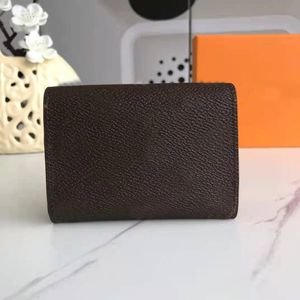 Designer Coin Purse Men and Women Wallet M63801 Crad Holder creditcards canvas zak met een snapssluiting