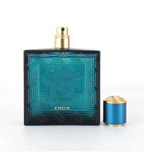Designer Cologne Parfum Eros FOR Women and Men 100ml Blue Eau De Toilette Vaporisateur de parfum longue durée
