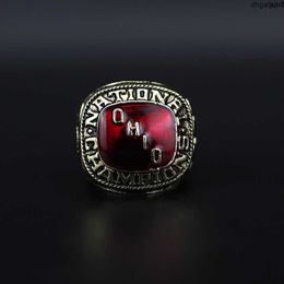 Ontwerper herdenkingsring bandringen 1968 Ohio State University Buckeye National Football Championship Ring Ow39
