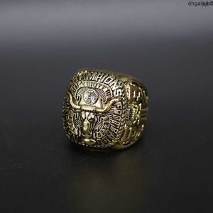 Designer herdenkingsringband ringen 1969 Texas Longhorn University Rose Bowl voetbalkampioenschap ring yi3u