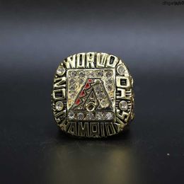 Bague commémorative de créateur, anneaux de bande, 2001 Mlb Arizona Snake Champion, cadeau pour fans 3wcw