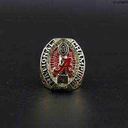 Bague commémorative de créateur, anneaux de championnat 2020 de l'université d'Alabama de la Ncaa, 91ad