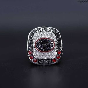 Bague commémorative de créateur, bague de championnat de bouledogue de l'université de Géorgie 2020, réimprimée K356 766v