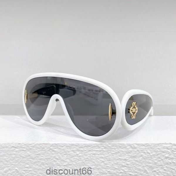 Designer Cool Sunglasses L W40108I Gafas para hombres y mujeres New Wing Shaped Lens Anti UV400 Sunglasses78KT