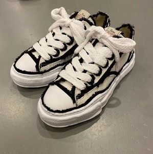 Marque de coopération de créateurs MMY chaussures de sport chaussures dissoutes chaussures de voile en tissu Mihara Yasuhiro Shawn Yue couple à semelles épaisses papa sport baskets décontractées.