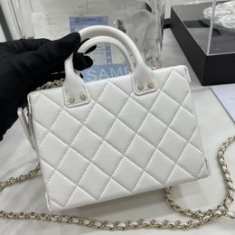 Sac cosmétique de concepteur Luxurys sac à main 15cm épaule en cuir véritable haute imitation sac à bandoulière avec boîte ZC145