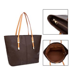 Designer Cosmetica Tas Leer Grote Tote Luxe Shopping handtas Vrouwen Rits Schouder Portemonnee Mannen Oude Bloem Mode Kerstcadeau voor Moeder of Valentijn