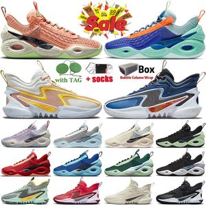 Designer Cosmic Unity EP 1 2 Chaussures de basket-ball pour hommes Baskets Jaune Royal Abricot Agate Vert Glow Space Hippie Man Tenis Formateurs taille 40-46