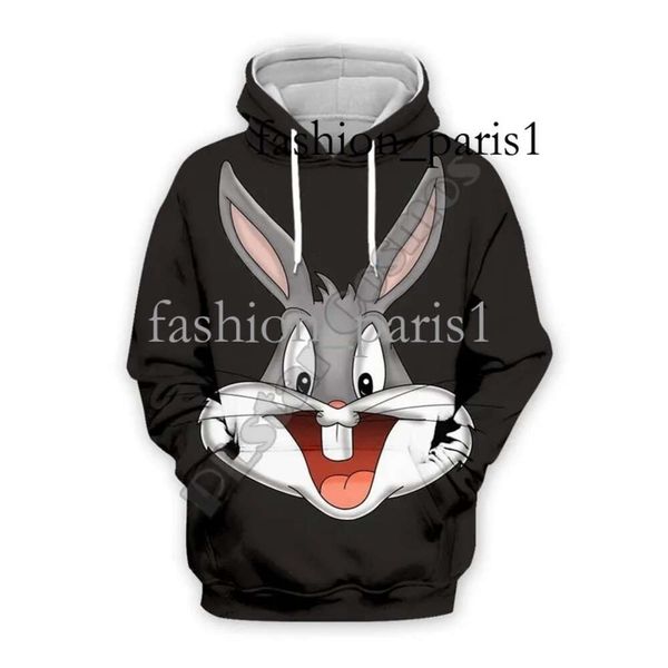 Designer Cosmos Anime Bugs Bunny Coloré Cartoon Survêtement Air Force1 Sweat à capuche / Sweat-shirt / Veste / Hommes Femmes Funny S-7 201020 877 533