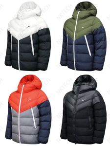 Designer katoenen en damesjassen Rits Letterzakken Winter Street Wear Outdoor Warm gewatteerd herenjack