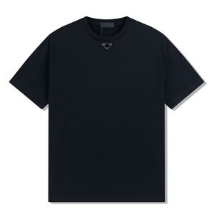 Camiseta de algodón de diseñador para hombre, camisa deportiva de manga corta, camiseta de entrenamiento gris azul de verano, camiseta original de alta calidad para hombre
