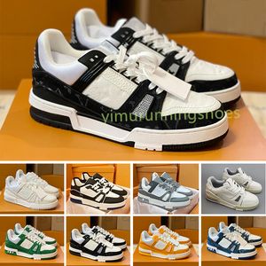 Designer koeienhuid casual schoenen voor mannen en vrouwen nieuw paar TPU buitenzool liefhebbers brief afdrukken borduurwerk mode Joker persoonlijkheid juridische kopie coach sneakers Y8