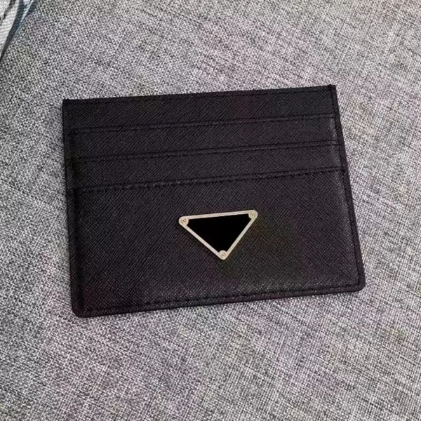 Titulaire de la carte d'identité de crédit de concepteur Porte-monnaie de luxe Slim Portefeuille en cuir de mouton Sacs d'argent Big Plaid Cardholder Case pour hommes Femmes Mode Mini Cartes Sac en gros