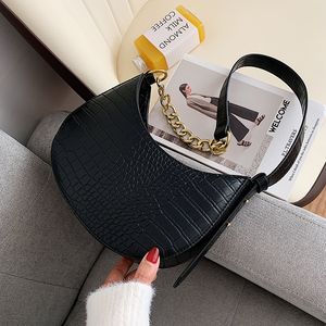 Designer - Crocodile Match Sacs de selle en cuir PU pour femmes sacs à main et sacs à main