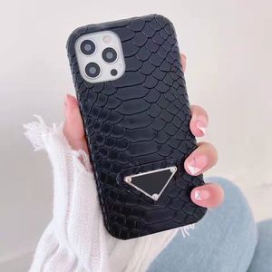 Designer krokodillenleer telefoonhoesjes voor iPhone Pro Max zwart lederen mobiele achterkant pro plus promax pro plus