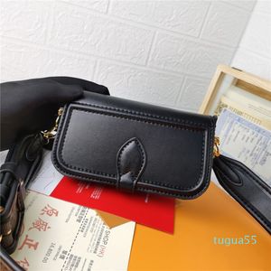 Designer Cross Body Bags WOMEN Mini sac à main en cuir véritable avec un portefeuille coulissant