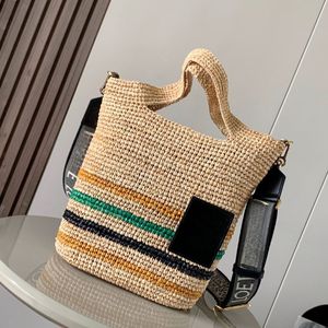 Designer Crossbody Bag Handtas Mini Coconut Fiber en Cow Leather Slit Handtas Borsa A Tracolla Di Design Women Travel Shopping Slit Tote111131