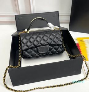 Designer Crossbody Bag Luxe lederen vrouwen schouderhandtas mode messenger compositische boodschappentas zwarte portemonnee 2023