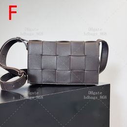 Designer Crossbody Bod Shoulder Bag 1: 1 Kwaliteit Intrecciato Lambskskin Handtas Breien Bag 23cm met doos WB13V