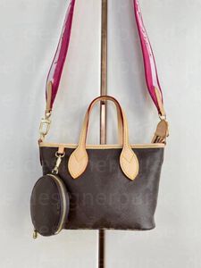Sacs à bandoulière design avec porte-monnaie M46786 Pendentif décontracté réglable large bandoulière mini sacs sacs à main en cuir véritable de qualité supérieure pour femmes mini panier sac