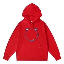 Designer Crossbodys Sweater Katoenkoodseger Dames Designer Sweatshirt Pullover Hommes Losse hoodie paar Hoodie paar Top kleding Hoogwaardige pullover jas roze