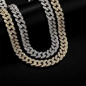 Ontwerper Cubaanse ketting Hip Hop Diamond paar High End ketting Mannen en vrouwen Trendy kettingaccessoires