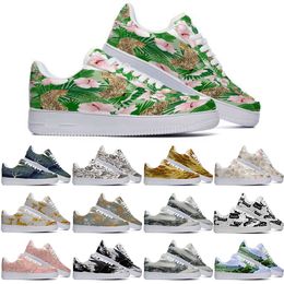 Designer personnalisé chaussures chaussures décontractées hommes femmes peint à la main Anime mode hommes formateurs sport baskets Color133