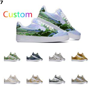 Designer Custom schoenen Running schoen mannen dames handgeschilderde anime mode heren trainers outdoor sneakers color7
