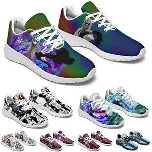 Designer douane schoenen Diy Anime Trainers Heren dames jongens meisjes sneakers op maat gemaakte hardloopschoenen joggen wandelschoen us5.5-11