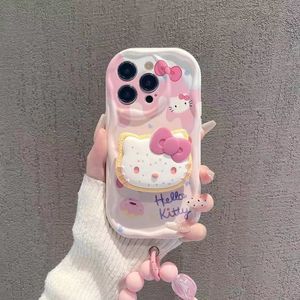 Étui de téléphone de chat mignon de dessin animé 14 13 Pro Max 11 12 12pro 14plus 7 8 Plus xs xr