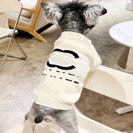 Diseñador lindo perro suéter perro gato estampado jersey prendas de punto Schnauzer Bichon Corgi Teddy mascota suéter de punto