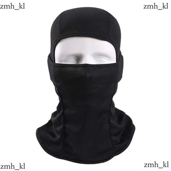 Chapeau à vélo de concepteur Masque tactique Full Face Balaclava Paintball Bicycle de randonnée Écharpe pêche de snowboard Masques de ski Hat de capuche Men des hommes 612